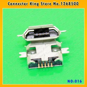 100TK USB Pesa SMD / Valamu tüüp Micro-USB-Liides Laadimise Pesa ZTE/OPPO/Samsung/Nokia mobiiltelefoni, tableti,MC-016