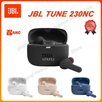 Algne JBL Tune 230NC TWS Traadita Bluetooth-Kõrvaklapid Spordi-Mängu-Muusika-Peakomplekti Subwoofer Müra Tühistamises Kõrvaklapid T230NC
