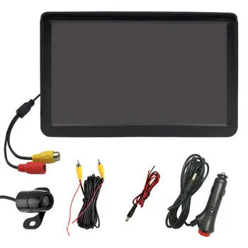 Auto Monitori, LCD või 7 tolline 170° lainurk Skaala Joonte, Veekindel Objektiivi, 12V , Parkimine, Veoauto, Sõidukid, MAASTUR
