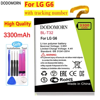 DODOMORN BL-T32 Aku LG G6 G600L G600S H870 H871 H872 H873 LS993 US997 VS988 +Tracking Number