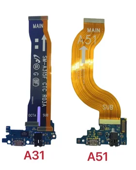 Samsung A51 A515 A71 A715 A31 A315 A41 A415 A21S A21 Laadimine USB Dock Port-Ühenduspesa Peamine Emaplaadi Flex Kaabel