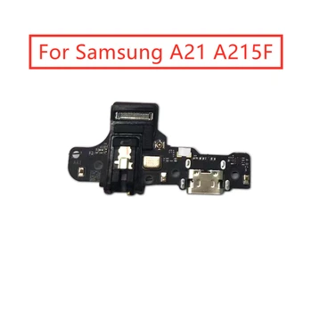 Samsung Galaxy A21 A215F USB-Pordi Laadija Dock Connector PCB Pardal Lindi Flex Kaabel telefoni ekraani remont, varuosad