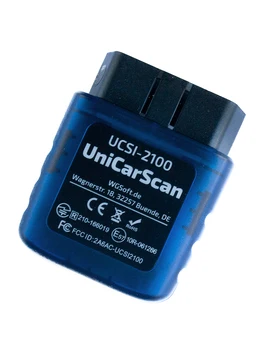 UniCarScan Bluetooth Diagnostika Adapter BMW Mootorratta Sõiduki Toetus Android ja iOS