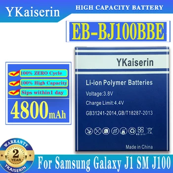 YKaiserin EB-BJ100CBE 4800mAh Aku Samsung Galaxy J1 J100 SM-J100F J100FN J100H J100M J100Y J100D Jälgida Kood